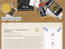 Tablet Screenshot of notcot.co.uk